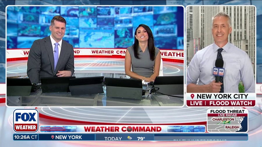 FOX Weather Meteorologist Bob Van Dillen talks increasing flood threat for the Northeast
