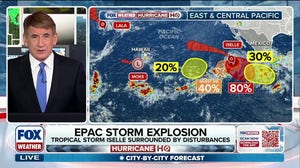 Tropical activity explodes in Pacific while Atlantic development odds rise 