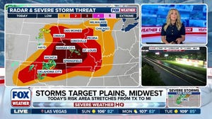 Damaging winds target Plains, Midwest as millions face dangerous severe weather threat