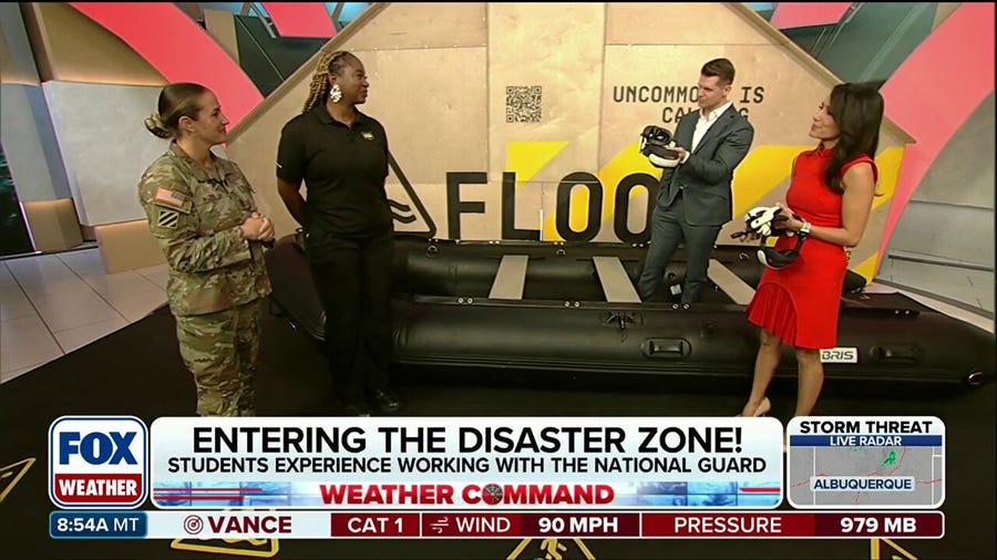Mixed-reality experience shows U.S. National Guard response to students around the country