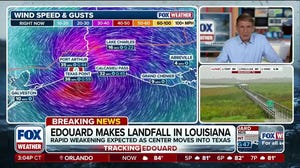 Tropical Storm Edouard makes landfall, expected to cause inches of rain throughout Texas