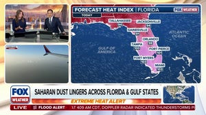 Florida, Gulf Coast to see lingering Saharan dust, hazy skies as temperatures rise