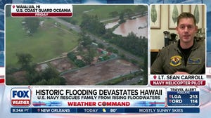 USCG, Navy Aircrews rescue residents and dog amid severe O'ahu flooding