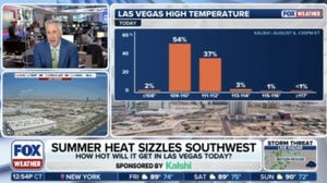 Summer heat brings the sizzle to the Southwest including Las Vegas 