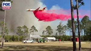 Georgia wildfire fight continues as winds fuel flames amid extreme drought conditions