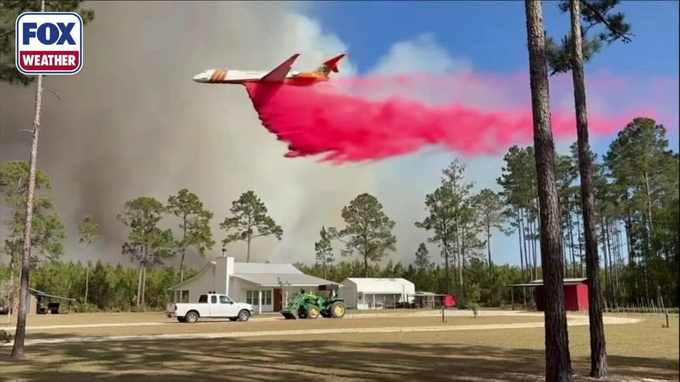  FOX Weather Correspondent Robert Ray spent much of this week covering the two large wildfires in Georgia. He gives an update on how containment efforts are going for the fires. 