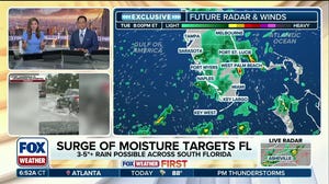 Surge of Caribbean moisture targets South Florida