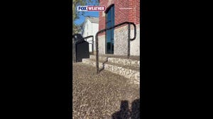 Hundreds of mayflies take over an Ohio town