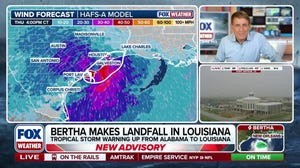 Tropical Storm Bertha could make second landfall in Texas