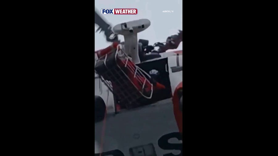 Five fishermen rescued in Alaska by US Coast Guard