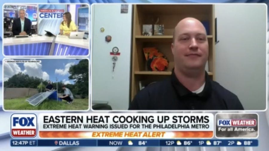 Eastern heat cooking up storms with high temperatures fueling severe weather