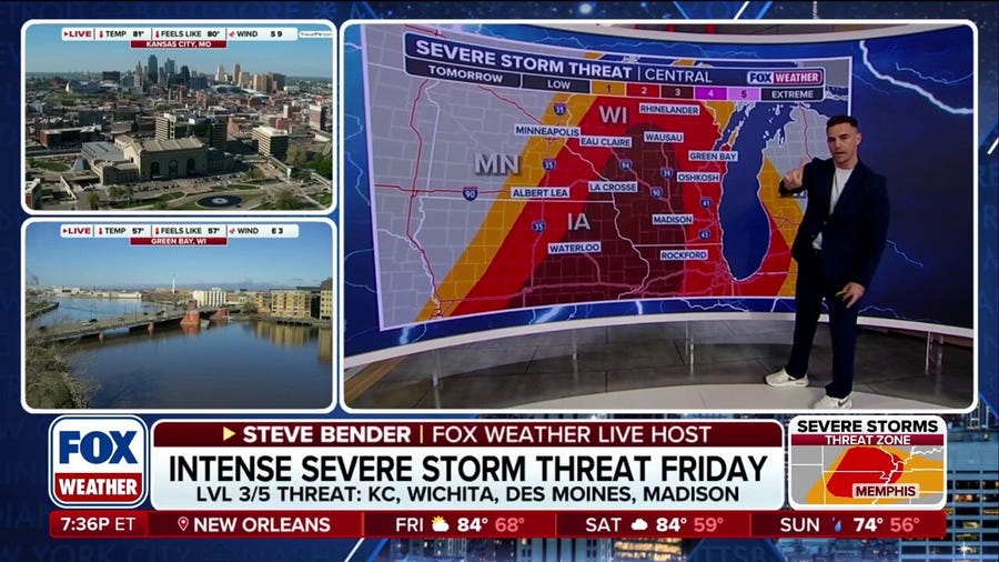 Intense severe storm threat Friday takes aim at millions 