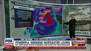 Powerful weekend nor'easter looms, threatening weekend plans for millions from Carolina to New England