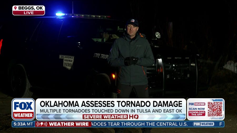 Oklahoma reels from deadly tornado outbreak as eight counties remain under state of emergency