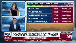 When will the Canadian wildfire smoke finally clear the US?