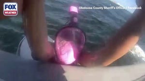 Watch: Florida deputies rescue exhausted snorkelers swept away by strong inlet current 