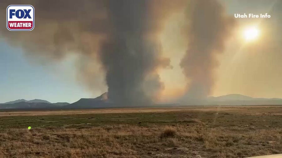 Iron Fire burns across Utah, scorching 30,000+ acres