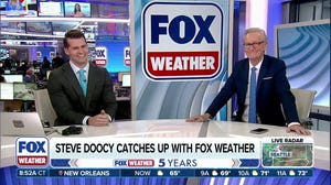 Traveling co-host of Fox & Friends Steve Doocy catches up with FOX Weather
