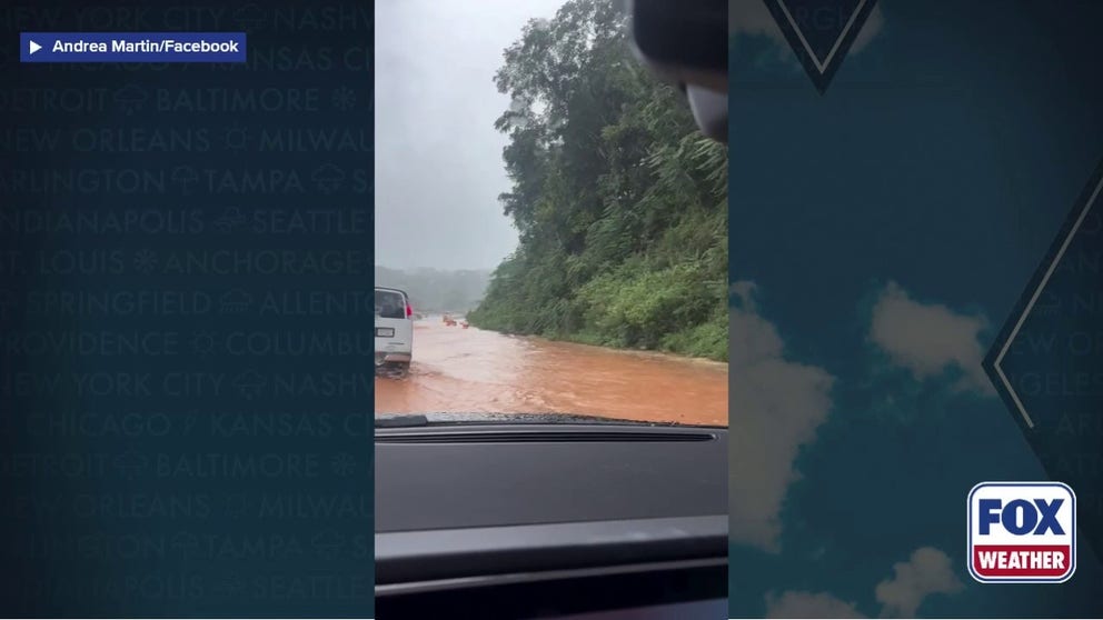The Carolinas were hit with heavy rain on Thursday and Friday, leading to flash flooding in multiple areas. Video from Asheville shows a flooded Interstate 26 on Friday.
