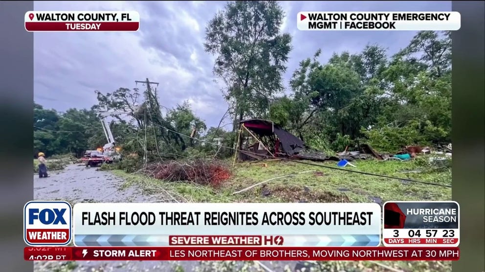 Florida faces days of heavy rain with flash flood risk | Latest Weather ...