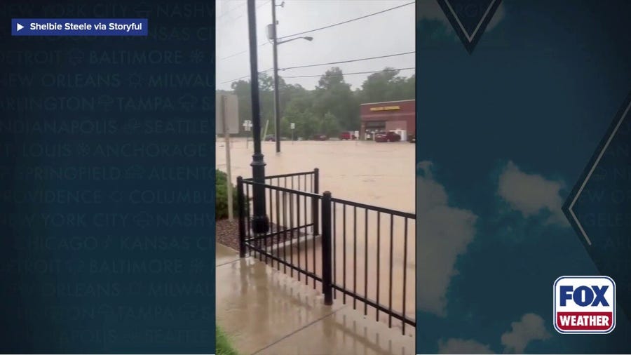 Significant flash flooding, water rescues reported in Lanesville, Indiana