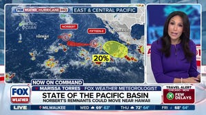 Norbert to become post-tropical near Hawaii as dry air brings brief lull in hyperactive Pacific