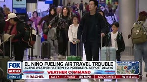 Airports likely to see delays as El Niño continues to fuel active weather