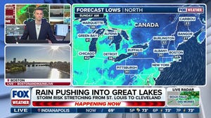 Severe storms target the Northern US with heavy rain and gusty winds this weekend