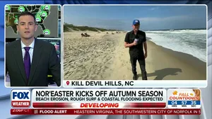 Brewing nor'easter off to a strong start to begin fall