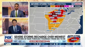 Chicago faces threat of strong tornadoes as severe storms set to blast Midwest, Great Lakes