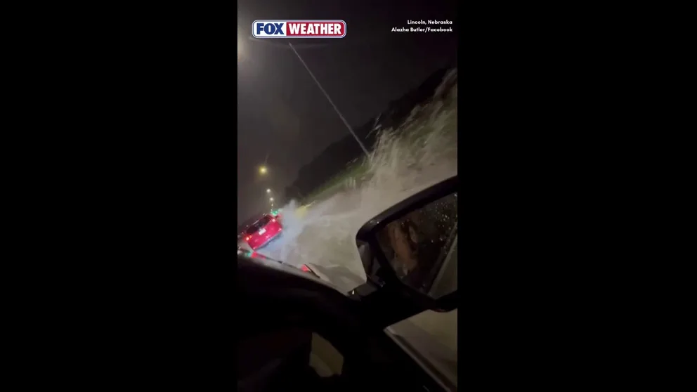 Intense thunderstorms swamped Lincoln, Nebraska, on Sep. 30, 2026, triggering flash flooding.