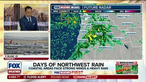 First fall storms to slam Pacific Northwest with heavy rain, potentially easing raging wildfires