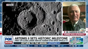 Former lunar astronaut and US Senator, Dr. Harrison Schmitt, discusses historic Artemis II mission