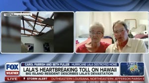 Hawaii couple details how they survived Hurricane Lala's wrath 