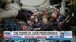 Artemis II crew in good spirits with mission on track for historic lunar flyby