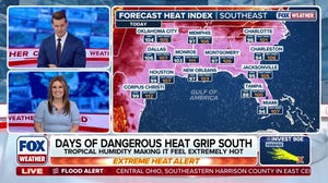 Dangerous heat lingers across 72 million in the South, with some relief in sight