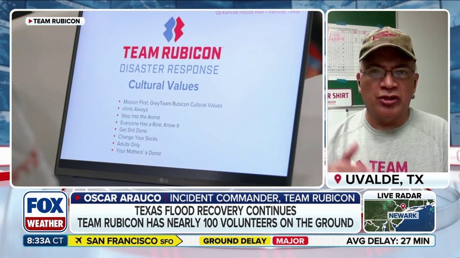 Team Rubicon sends dozens of volunteers to Texas as flood recovery continues