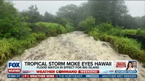Tropical Storm Moke forms, threatening tropical downpours and flash flooding in Hawaii