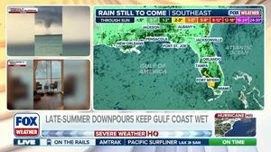 Persistent downpours soak Southeast, increasing flood threat