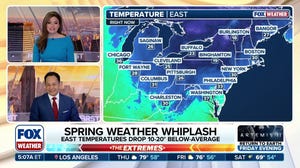 April winter blast peaks for Midwest, Northeast ahead of spring warmup