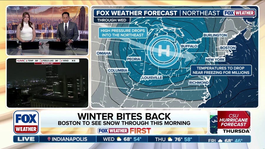 Mid-April winter blast stings more than 40 million across Plains, Midwest and Northeast