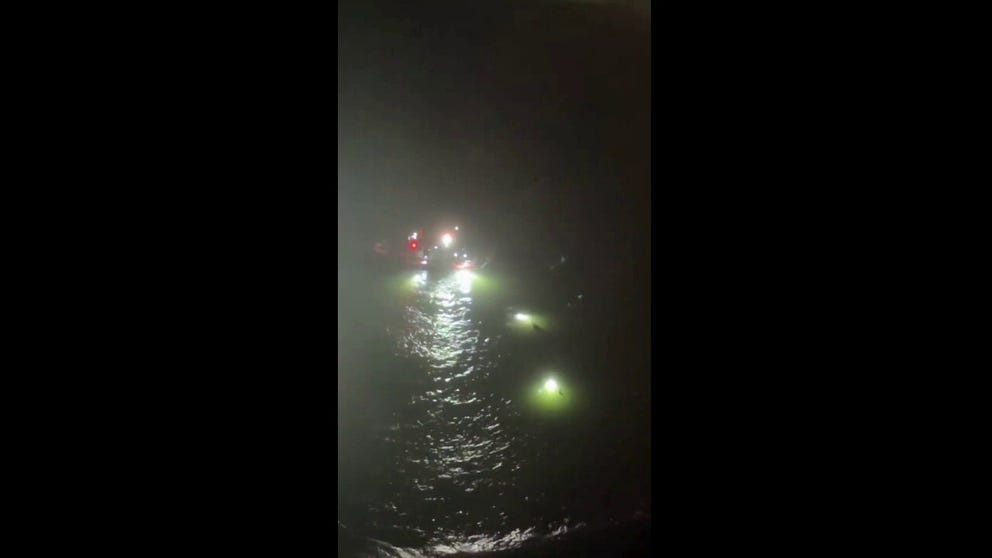After an individual became stranded on a cliff along Dead Man's Point in California, first responders completed a complex rescue that took over several hours amid severe weather.