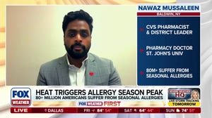 Heat triggers the peak of allergy season