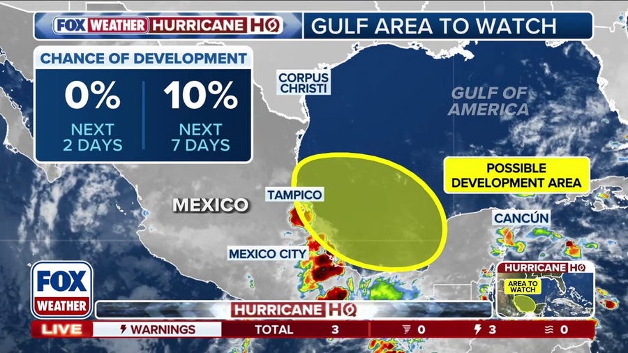 First area to watch emerges in Gulf for 2026 Atlantic hurricane season