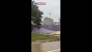 Watch: Intense winds from Tropical Storm Edouard SLAM Jefferson County, Texas