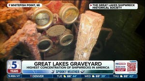 Great Lakes hold highest concentration of shipwrecks in the US