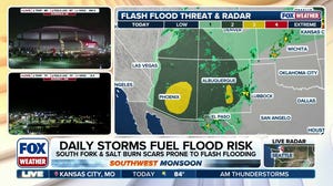 Daily monsoon storms soak Southwest as flood threat grows