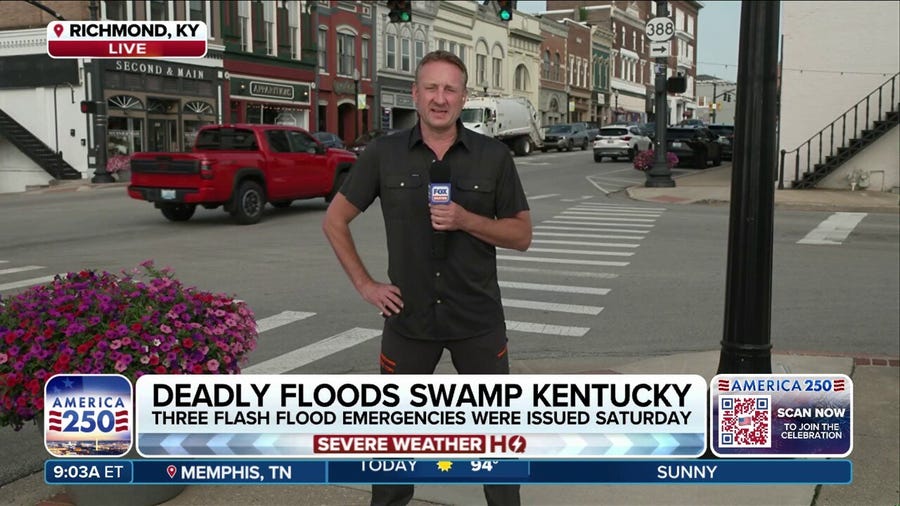 Flash flooding kills at least 4, prompting Flash Flood Emergencies in central Kentucky
