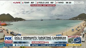 Remnants of Dolly are targeting the Caribbean