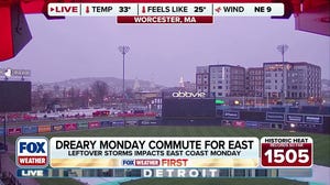 Northeast could see some lingering snow & strong storms impacting millions 